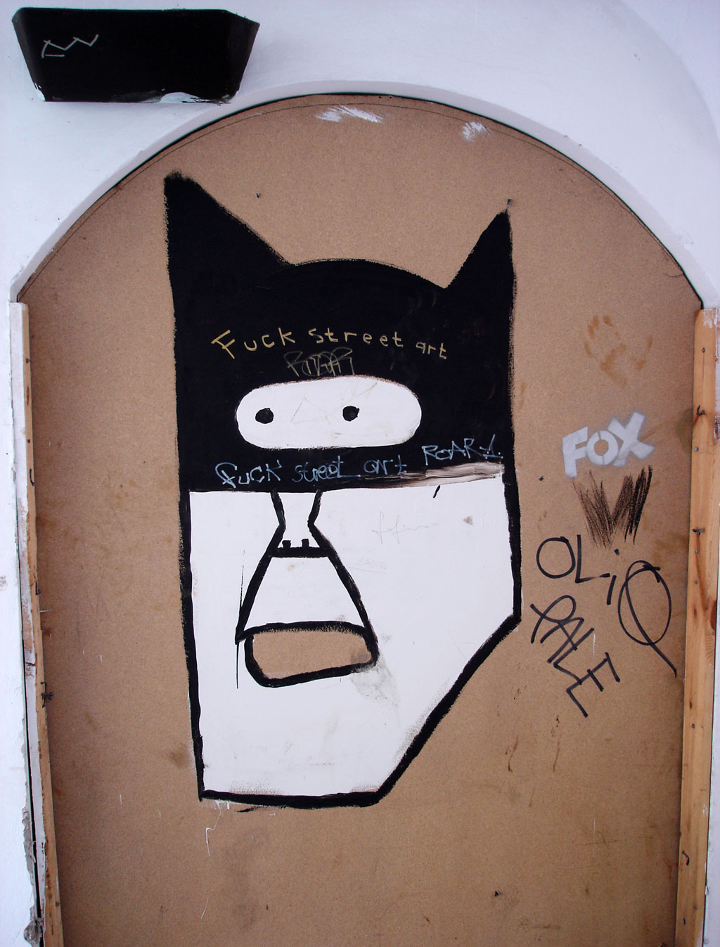 Fuck street art